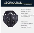 Workout Mask - Cardio  Breathing  Trainer  Carbon Filtration-2 Masks 