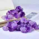 Natural Crystal Amethyst Agate Rough Mineral Crushed Stone Specimen 1 2lb