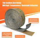 Stove Gasket Tape  Self Adhesive Flat Gasket For Stoves And Fireplaces  1  Widt