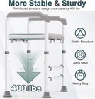 Toilet Seat Risers For Seniors Adjustable Raised Toilet Seat With Handles