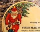 1930s Rare Antique Santa Claus Christmas Celluloid Record Cleaner Mohnton Pa