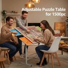 1500 Piece Puzzle Table With Legs  Angle   Height Adjustment Jigsaw Puzzle Table