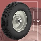 Log Splitter Wheel W  4 80 X 8   One-lug Rim  3 4  Bearing  16  Tire
