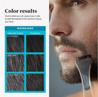 Just For Men Mustache And Beard Coloring For Gray Hair  M-55 Real Black  3 Pack