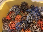 Lot Of 200  Vintage Garden Spigot Knobs  valve Handles Industrial Steampunk Art