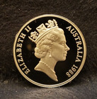 1988 Australia 20 Cents  Platypus  Scarce Bright Gem Proof  Km-82  as2 