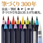 Akashiya Sai Brush Pen Set 14colors Water Brush Japanese Ink Modern Calligraphy
