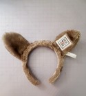 Great Wolf Lodge Kids Unisex Animal Ears Headband  Brown white  One Size