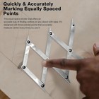 Picket Master Pro 3-point Center Finder For Accurate Woodworking Measurements3