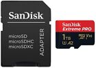 Sandisk Microsd Extreme Pro Memory Card 32gb 64gb 128gb 256gb 512gb Nikon Cannon