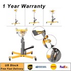1100lb 2 Stage Hydraulic Transmission Jack W 360   Swivel Wheel Lift Hoist Auto