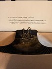 Antique Remington Rand Portable Typewriter