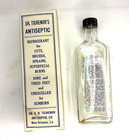 Antique Dr tichenor   s Antiseptic Refrigerant 1 5 Oz Empty Bottle W box Civil War