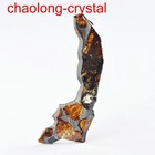 11 75ct Brenham Olive Meteorite Pendant Olive Meteorite Slice Dg0560