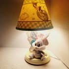 Baby Looney Tunes Bugs Bunny Vintage Nursery Lamp Prop 1997 Tested W  Shade Read
