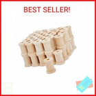 Bright Creations 50 Pack Empty Wooden Thread Spools For Arts And Crafts  0 75 X 
