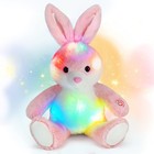 12   Light Up Rabbit Stuffed Animal Bunny Plush Toy With Led Light Gift For Kids