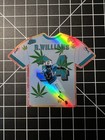 Ricky Williams Weed Jersey Holographic Sticker Football Sports Card Theme