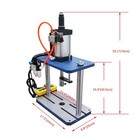 1102lb Pneumatic Punch Press Machine W controller Double Columns Double Boards