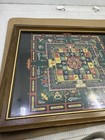 Traditional Tibetan Mandala Vintage Framed Picture  11 X 9   