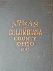 1902 Atlas Of Columbiana County Ohio Oh Antique Wonderful Condition Great Maps