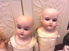 Huge Lot Antique   Vintage Dolls   Parts Damaged rough For Repair Halloween Art 