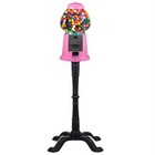 Gumball Machine With Stand 15-inch Candy Dispenser Machine Coin Operated Bank