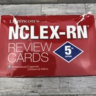 Lippincott s Nclex-rn Review Cards Test Study  2011  Flash Cards  Complete