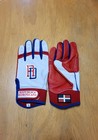 Dominican Republic Leather Batting Gloves Youth Medium