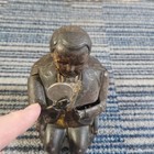 150 Yr Old Antique 1873 Cast Iron Little Fat Man Tammany Mechanical Bank Stevens