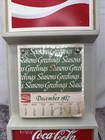 Coca-cola Soda Daily Calendar Coke Is It 1987 New Unused Store Display Promo Vtg