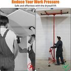 Drywall Lifter Panel 150lb 11ft Adjustable Hoist Jack Lift W  Lockable Wheels