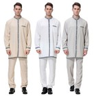 Islamic Mens Saudi Jubba Thobe Abaya Muslim Clothing Thoub Arab Robes pants Set