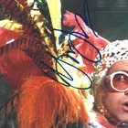 8 X10 Hand Signed  Photo Elton John