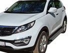Superseded Running Boards 5  Matte Black Fit 11-16 Kia Sportage