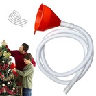 Christmas Tree Watering Funnel With Tube Long Tree Funnel Watering For Plants