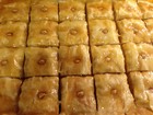 Organic Large Baklava With Almond   Raw Honey  Unique Quality 6lb  24 Bigpiece