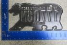 Nunavut License Plate Graphic Bear Tag 2008 08 17706n 17706 Natural Sticker