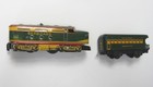 1950s Marx O Gauge Seaboard Tin Diesel Locomotive   Pullman Observation No Key