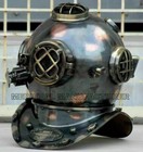 18 Inch Antique U s Navy Diverse Diving Helmet Home  Office Or Recreation Space 