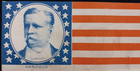 Antique  Rare Flag Camapign Card  Circa 1880  Hancock For President