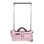 Pink Dance Bag 29  - Rolling Duffle With Garment Rack   Privacy Curtain