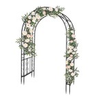 Wedding Arch Garden Arbor Metal Durable Iron For Climbing Plant Outdoor Ceremony