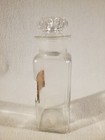 Antique Apothecary Lug Jar Label Under Glass Pharmacy Bottle   8 25   Ipecacuan