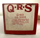 Qrs Player Piano Word Roll C-119 Sea Songs - 7 Different Songs - Very Good