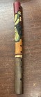 Vintage Hand Carved 16    Wooden Flute