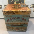 Vintage Square Mapacuba  No  630 Tin Tobacco Can Pipe Cigar Cigarette Empty R