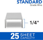    Standard Staples  1 4   Full Strip  Box Of 5 000