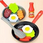 Kids Kitchen Pretend Play Cookware Set Pot Food Toy Gift For Boys Girls 8pcs Set