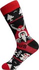 Costume Agent Krampus Holiday Cheer Festive Pattern Novelty Ugly Christmas Socks